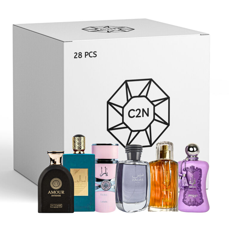 28 Pieces Starter Box of Mixed Wholesale Arabian Perfumes