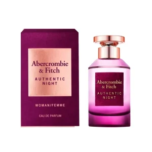 ABERCROMBIE & FITCH AUTHENTIC NIGHT WOMEN 3.4 OZ. EDP