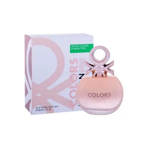 BENETTON COLOR ROSE WOMEN 2.7 OZ. EDT SP