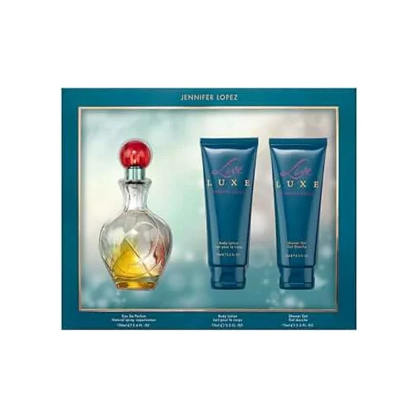 SET JENNIFER LOPEZ LIVE LUXE WOMEN (3 PC)3.4 OZ EDP SP /2.5 OZ BL /2.5 OZ SG