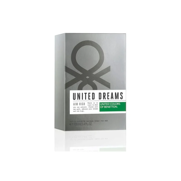 BENETTON UNITED AIM HIGH MEN 3.4 OZ. EDT