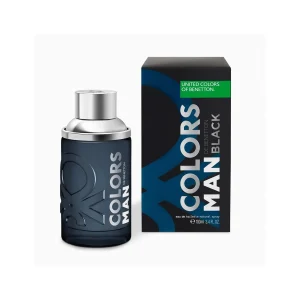 BENETON COLORS BLACK MEN 3.4 OZ. EDT SP