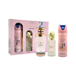 SET LATTAFA MAYAR WOMEN ( 3 PCS) 3.4 OZ EDP / 6.7 DEO/ 1.7 OZ HAIRMIST
