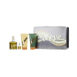 SET LIZ CLAIBORNE CURVE MEN (4 PC) 4.2 OZ /ASB/SG/ TS M