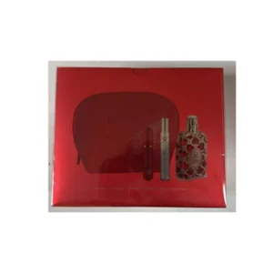 SET ORIENTICA AMBER ROUGE GIFT ( 4 PC ) 2.7 OZ. EDP SP / 0.33 OZ. EDP SP / ATOMIZER / GIFT BAG