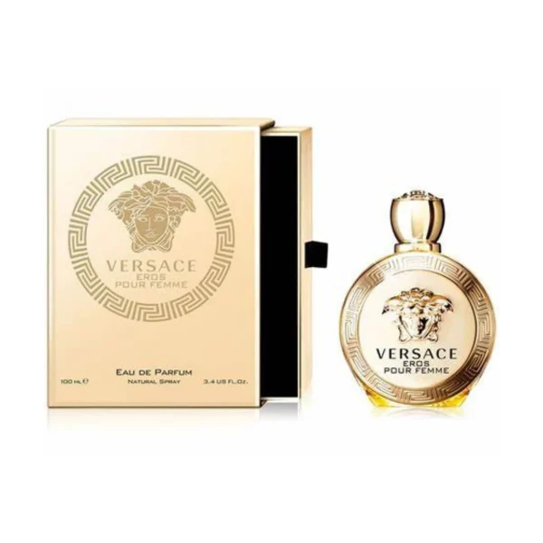 VERSACE EROS POUR FEMME WOMEN 3.4 OZ. EDT SP