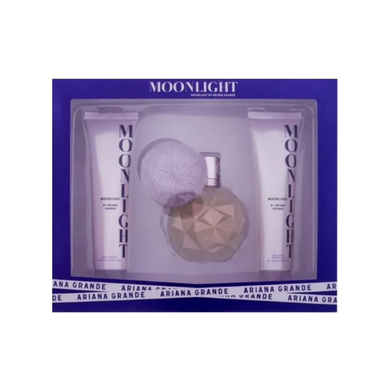 SET ARIANA GRANDE MOONLIGHT 3 PC SET 3.4 EDP L+3.4 S/G+3.4 B/L