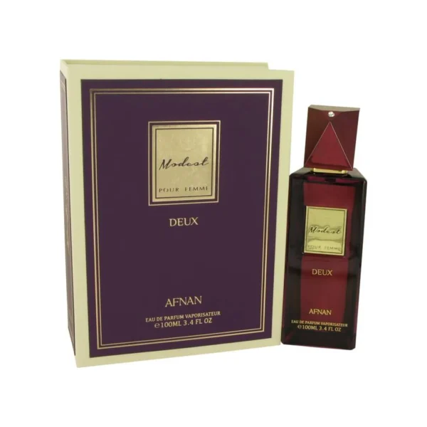 AFNAN MODEST DEUX WOMEN 3.4 OZ.EDP SP