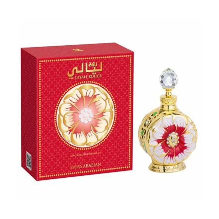SWISS ARABIAN LAYALI ROGUE CONCENTRATED PERFUME OIL WOMEN 0.50 OZ