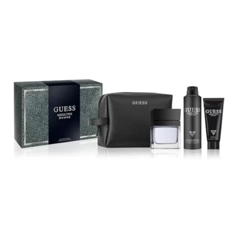 SET SEDUCTIVE MEN ( 4 PC ) 3.4 OZ EDT / 6.7 OZ SG / 6.0 OZ BL /POUCH