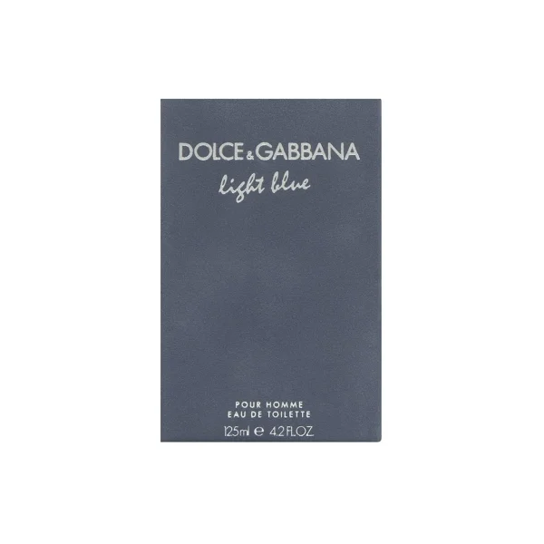 DOLCE & GABBANA LIGHT BLUE MEN 4.2 OZ. EDT SP